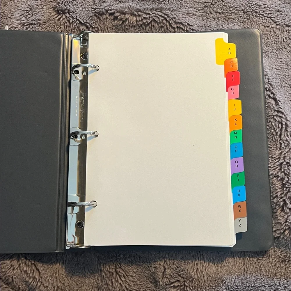Client Data Profile Organizer nail tech